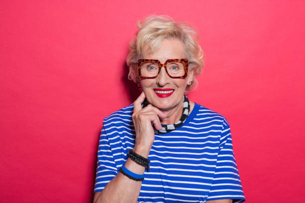 istock Headshot of cool senior lady 2189226764