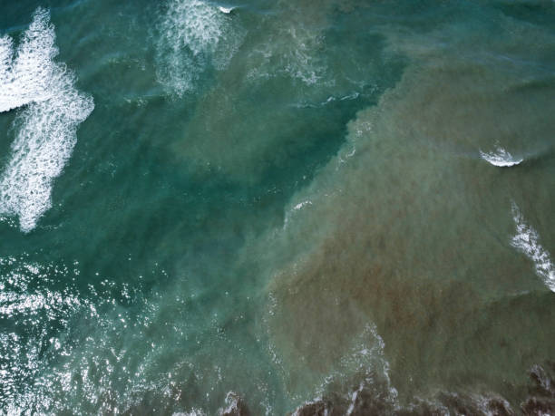 istock aerial view of the ocean with few waves 2189228001