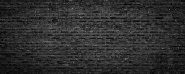 istock dark brick wall, black masonry of a burnt building 2189228082
