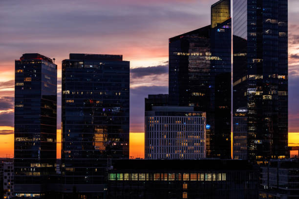 istock A city skyline with elegant modern architecture. Warsaw cityscape. 2189228132