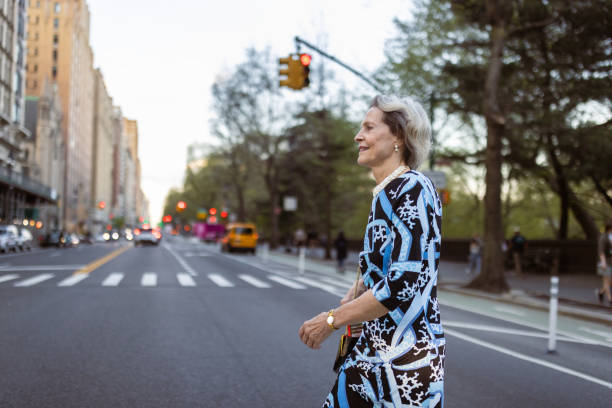 istock Walking Downtown in Stylish Attire 2189247685