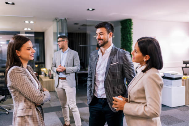 istock Business people on a coffee break during a seminar. 2189251140