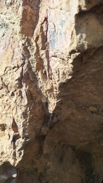 istock Rock texture in the bright shade of a day 2189263641