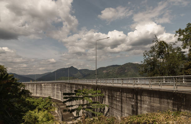 istock View of Khun Dan Prakan Chon Dam was formerly named Khlong Tha Dan Dam. 2189281077
