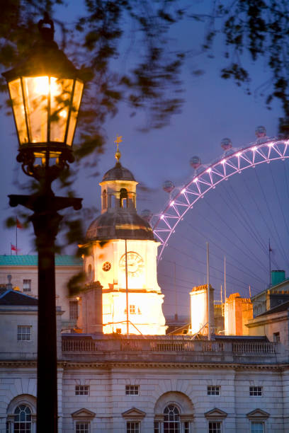 istock London Whitehall, Millennium wheel 2189292303