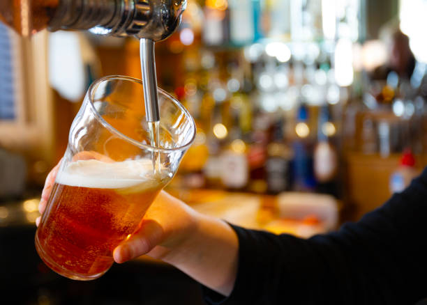 istock A glass of beer being poured 2189292309