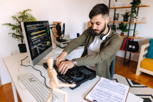 istock I am enjoying music at my home 2189295549