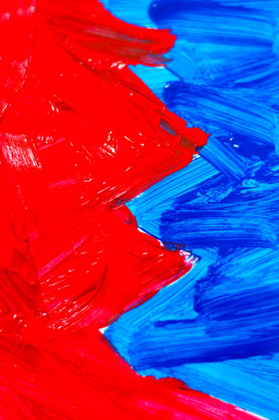 istock US Polarization: Red Against Blue Painting 2189296330