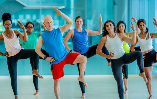istock Adult Fitness Class 2189304586