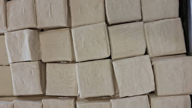 istock A Close-Up View of Fresh Tofu Blocks 2189310647