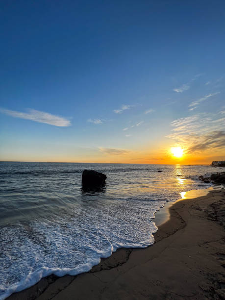 istock Malibu Beach at Sunset 2189313707