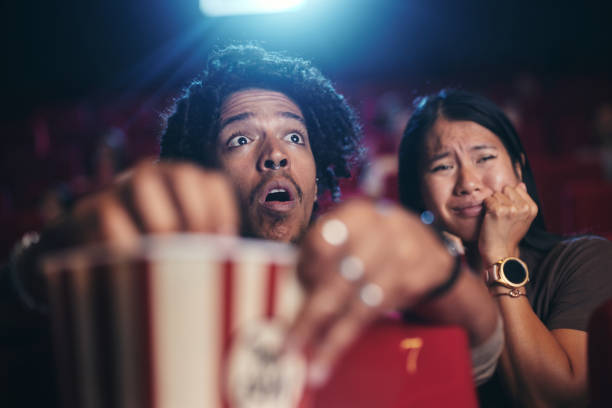 istock Oh my God, how scary is this movie! 2189331817