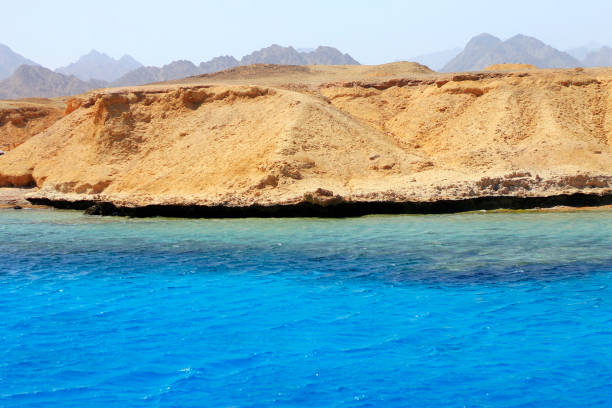 Red sea seashore on Ras Mohamed territory