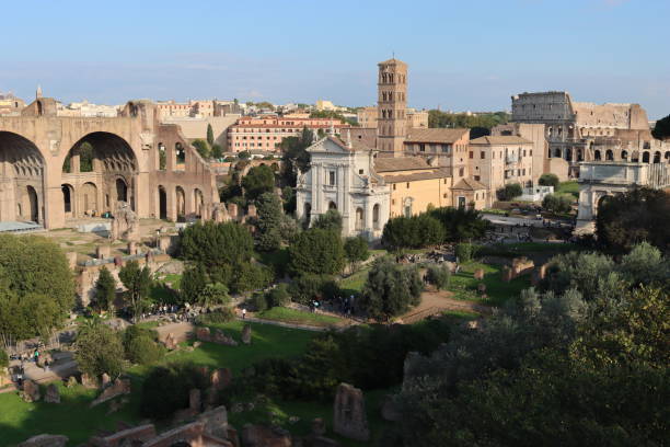 istock View across historic Rome in summer 2189336957