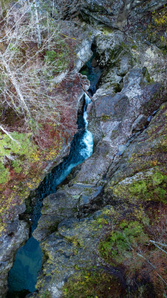 istock A stream and waterfall in the Walchenklamm gorge in the Bavarian Fores 2189349089