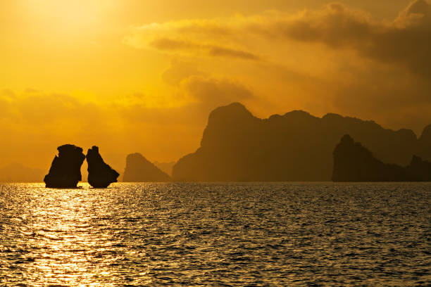 istock Ha Long Bay at the sunrise in Vietnam 2189362243