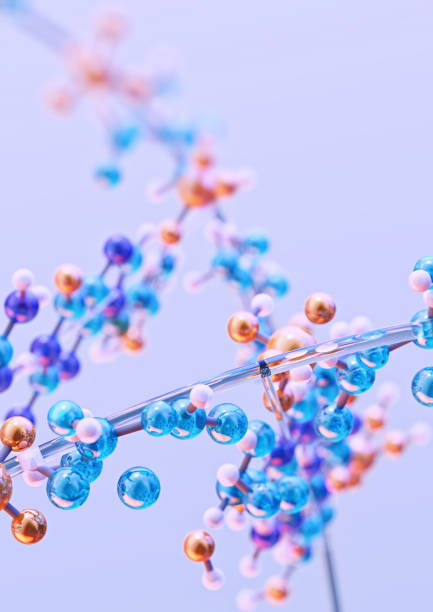 istock DNA molecular structure. Amino acids in protein molecules, metabolism, muscle synthesis, recovery. 2189362480