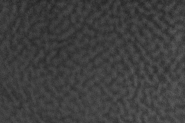 istock Faux fur texture with wavy effect, fluffy velours black fabric or cloth, upholstery textile 2189369368