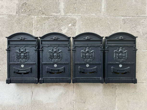 Ceramic mailboxes, buzon in Spain on the coas