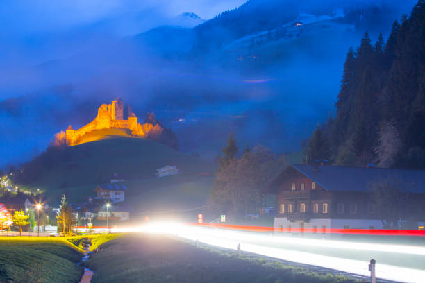 Tyrol, Austria. Heinfels castle in Pustertal valley