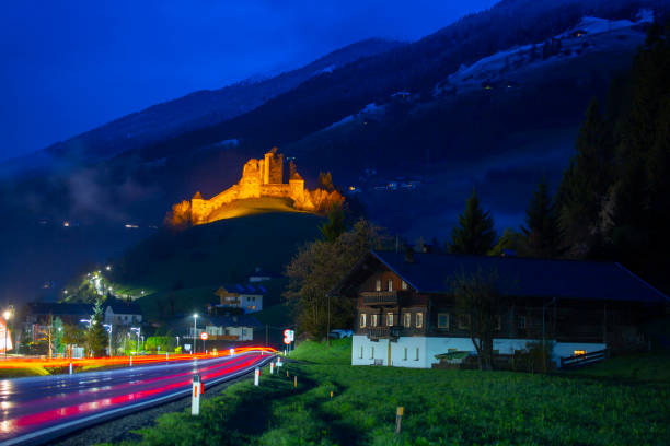 Tyrol, Austria. Heinfels castle in Pustertal valley