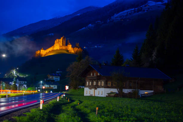 Tyrol, Austria. Heinfels castle in Pustertal valley