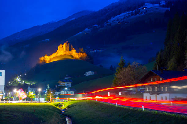 Tyrol, Austria. Heinfels castle in Pustertal valley