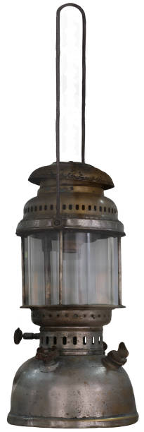 istock vintage kerosene lamp on white background 2189382613