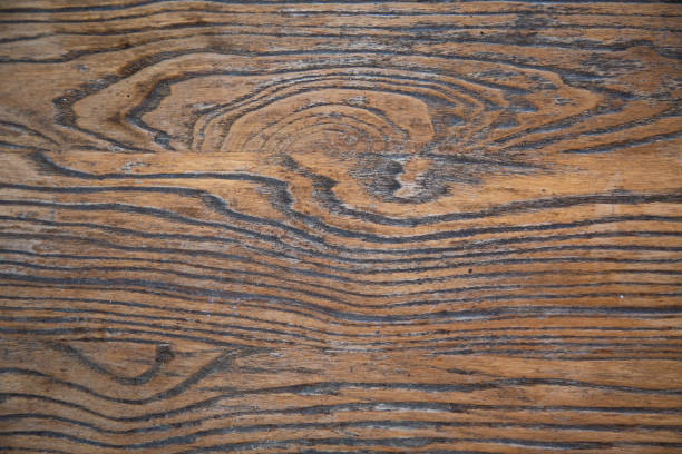 istock Close up of a wooden surface with a unique grain pattern 2189382952