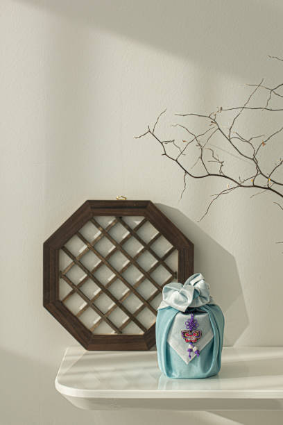 istock Korean traditional wrapping cloth made of silk(bojagi). 2189397979