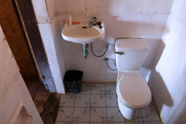 istock Generic cheap hotel bathroom in Philippines 2189398306