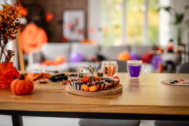 istock Delicious Halloween Treats on a Festive Table 2189399770