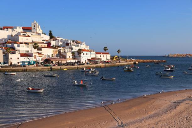 istock Ferragudo harbor, Portugal 2189401569