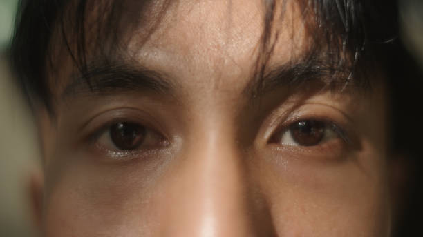 Close-up eye of man.