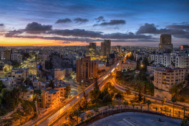 Amman Cityscape stock photo