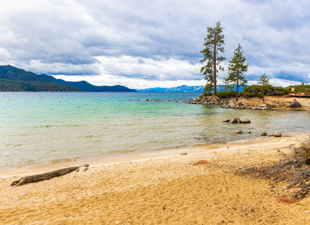 istock Boardwalk Leading to Sandy Point at Sand Harbor State Park 2189417564