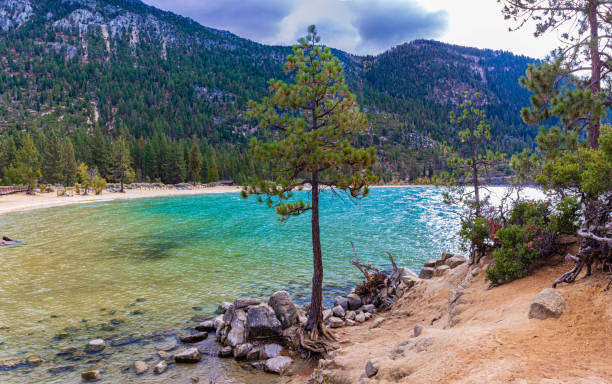 istock Sandy Harbor Beach at Sand Harbor State Park 2189417631