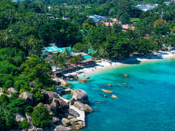 istock Silver beach or crystal beach in koh Samui, Thailand 2189422710