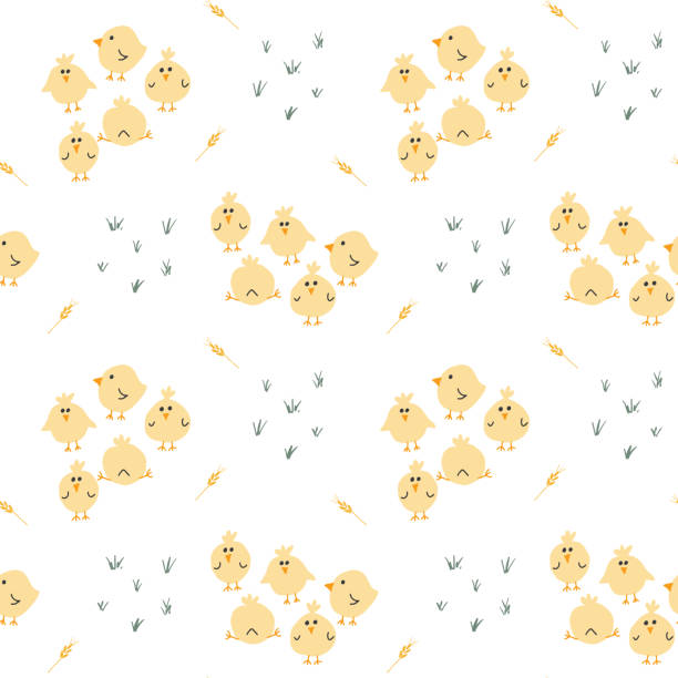 Graphics Pattern Chick 7,100+ Cute Of Baby Chicks Background Stock Illustrations, Royalty-Free ...