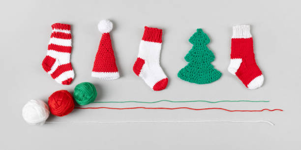 istock Knitted toys 2189426384