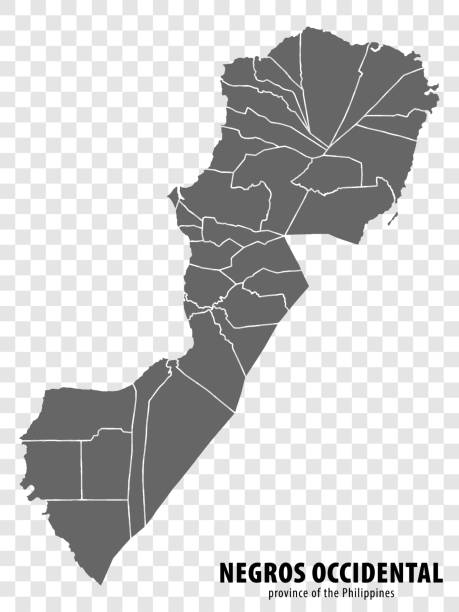 Blank Map Negros Occidental Of Philippines High Quality Map Province Of Blank Map Negros Occidental Of Philippines High Quality Map Province Of Negros Occidental 