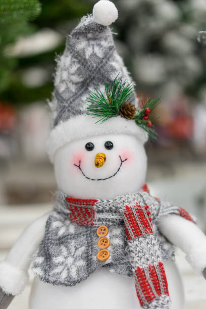 istock Snowman figure close up 2189427338