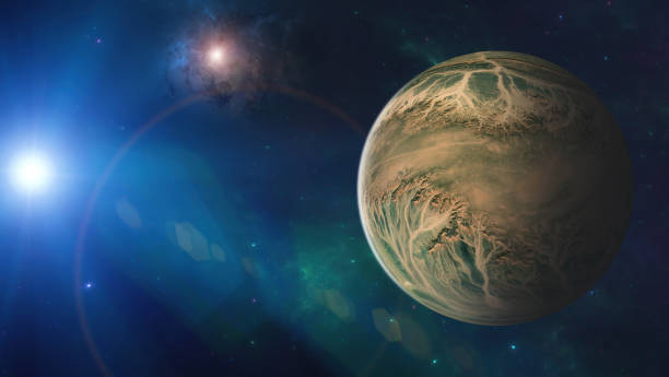 istock Planets and other solar systems, nebulae and exoplanet 2189429986
