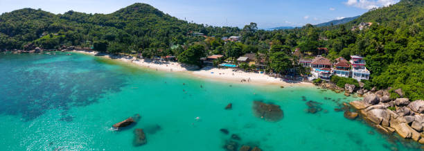 istock Silver beach or crystal beach in koh Samui, Thailand 2189432533