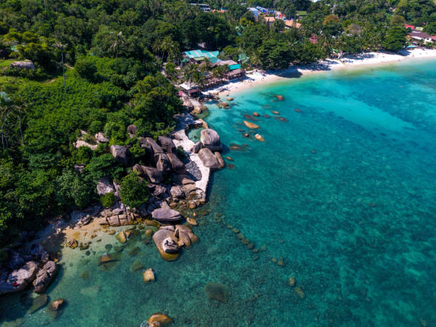 istock Silver beach or crystal beach in koh Samui, Thailand 2189433831