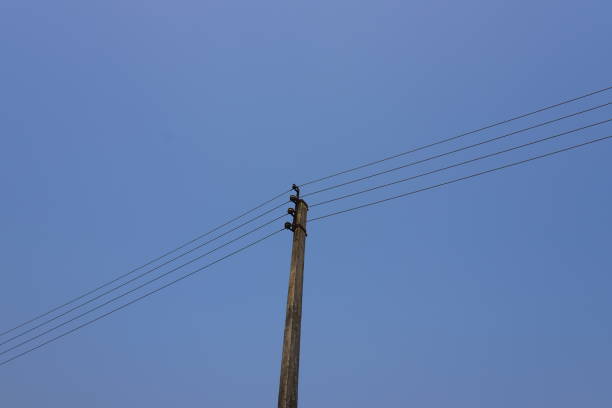 istock Electric wires are going through the electric pole 2189437557