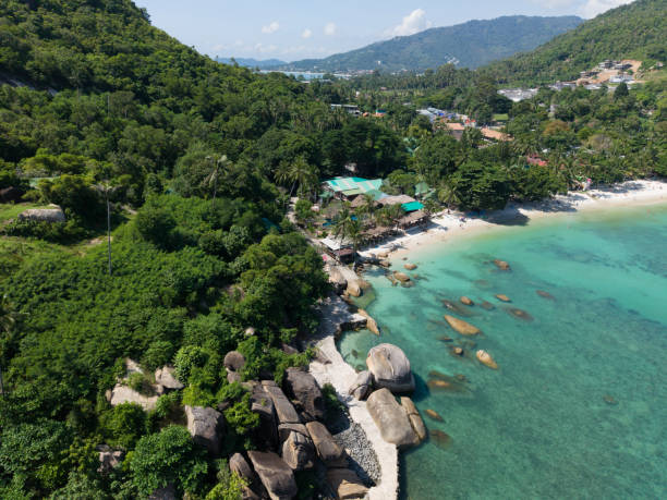 istock Silver beach or crystal beach in koh Samui, Thailand 2189439250