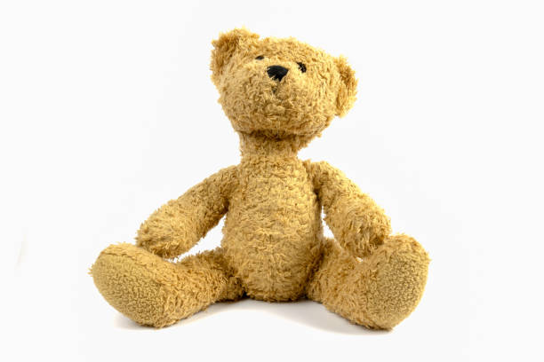 istock teddy bear, close-up, isolated on white background 2189451186
