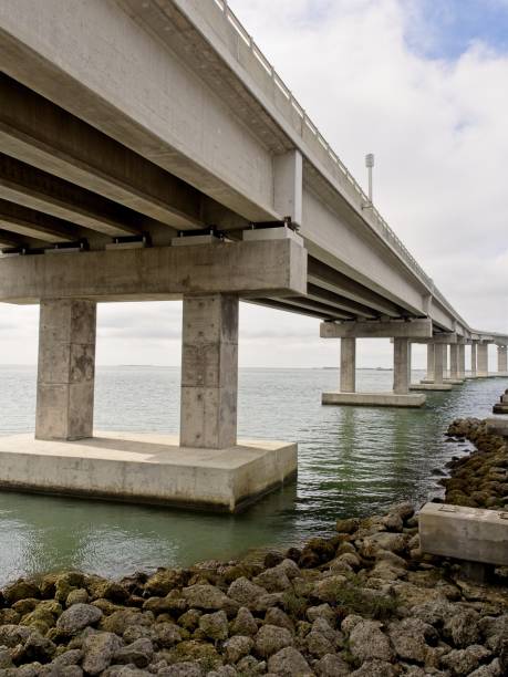 istock Bridge connecting the Outer Banks barrier islands at Oregon Inlet 2189454047