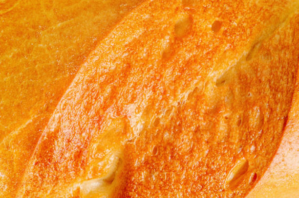 Baguette macro photo as background. Bread.